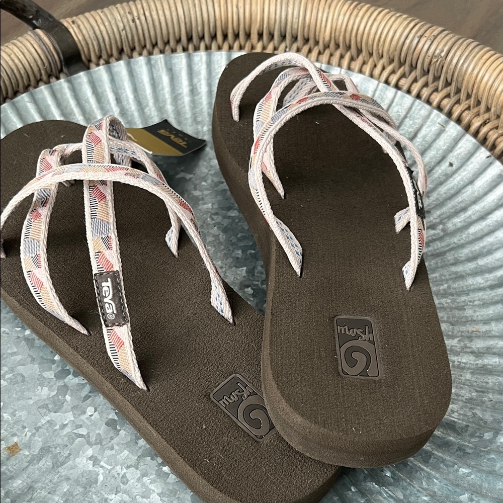 Teva Women's Sandals with Patterned Straps - Picture 4 of 8